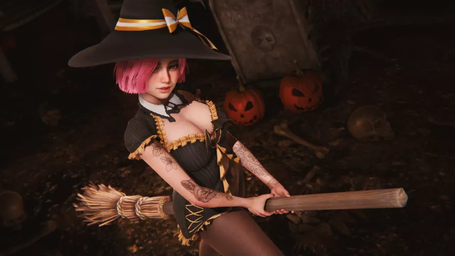 Ava's dressed for Halloween (Contagion Crisis)