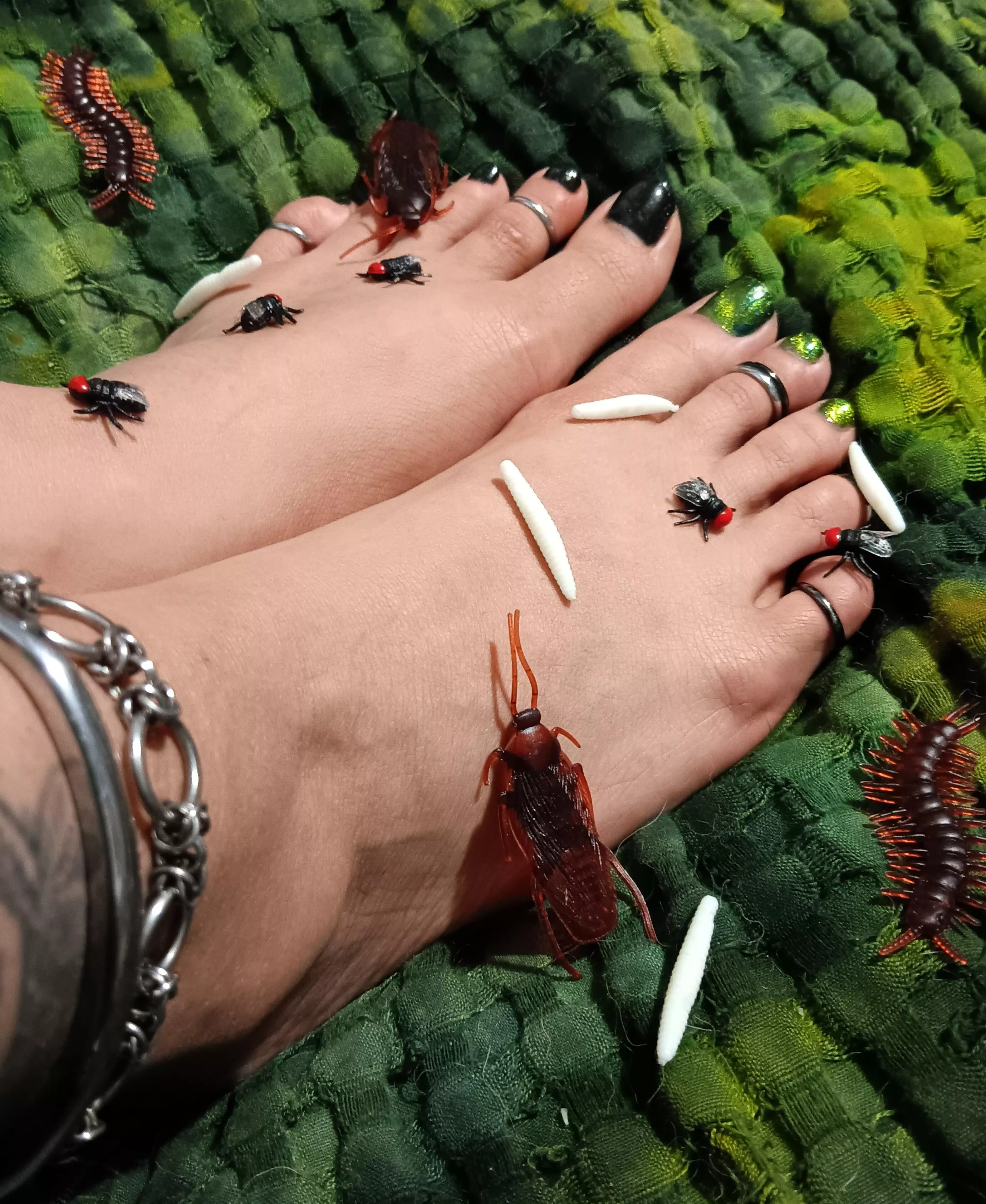 chillin with my fellow creepy crawlies 💚