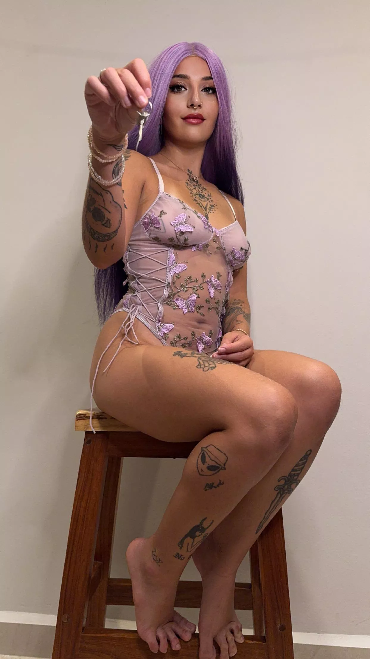 Every day locked is a victory; commit to your Queen, even if it’s just one day at a time.