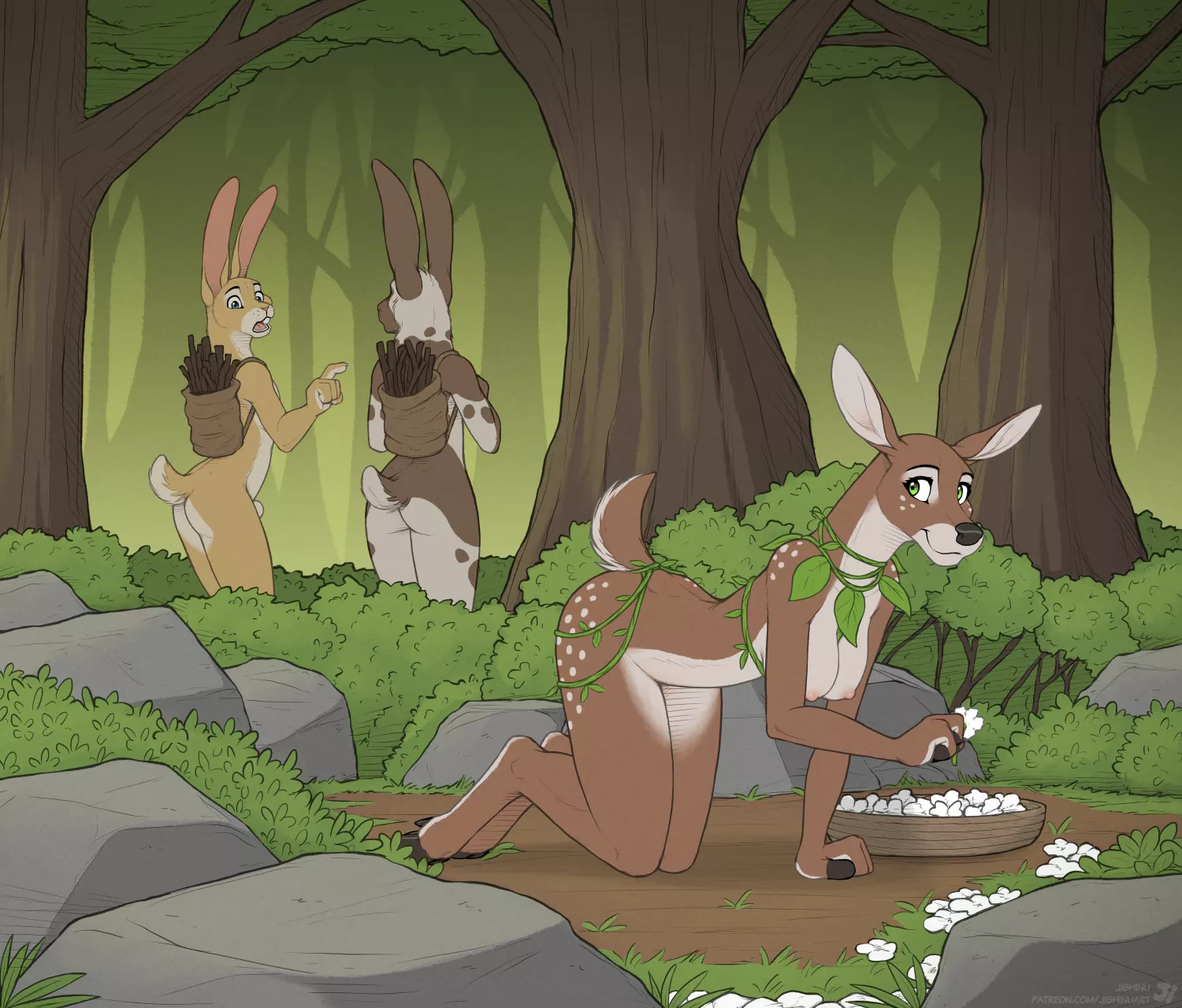 Forest Sketch - Dryad 1 (jishinu) [MF]