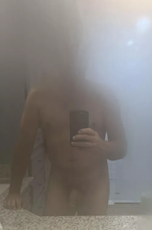 Got a little steamy this morning (55)