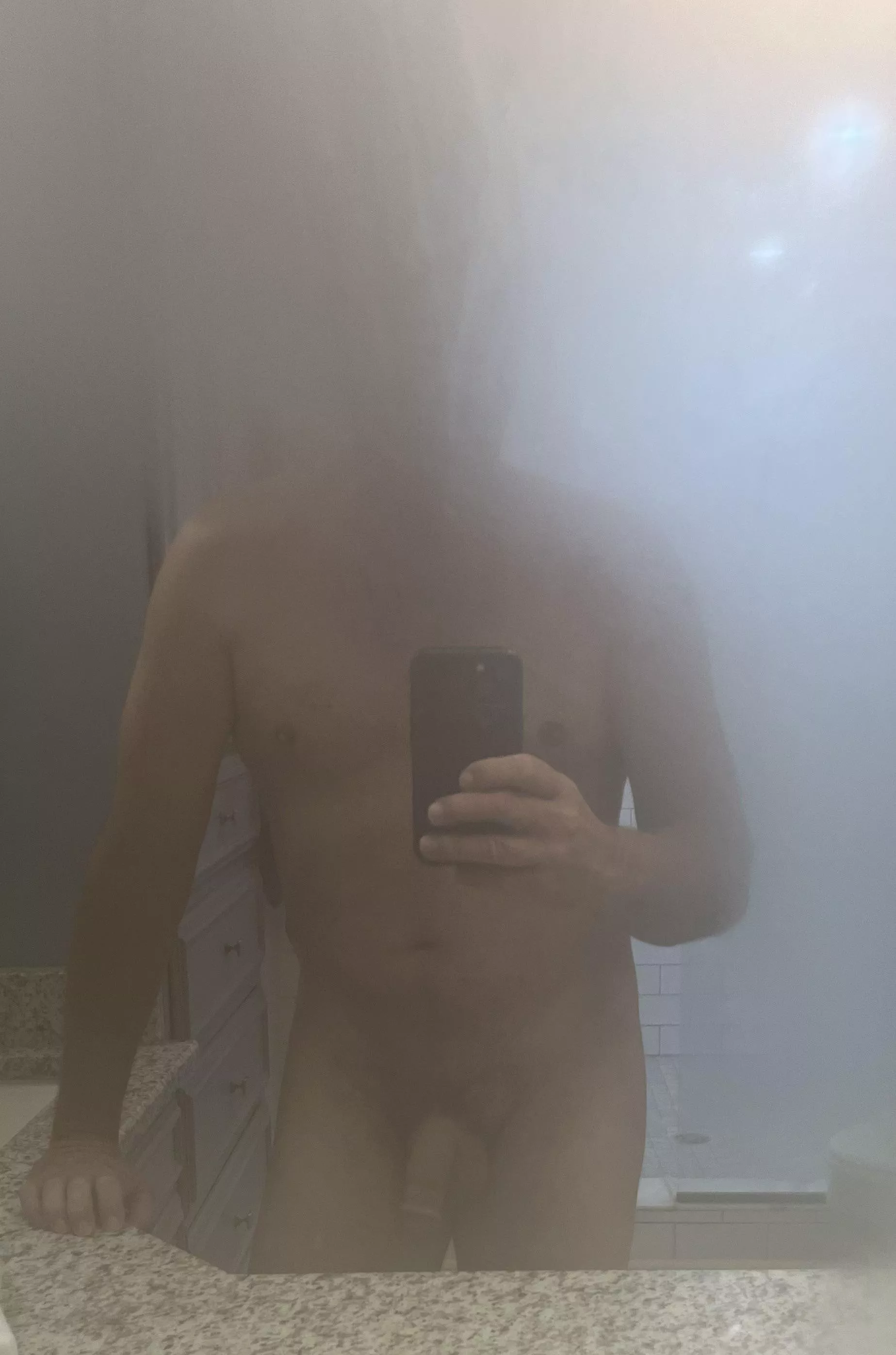 Got a little steamy this morning (55)