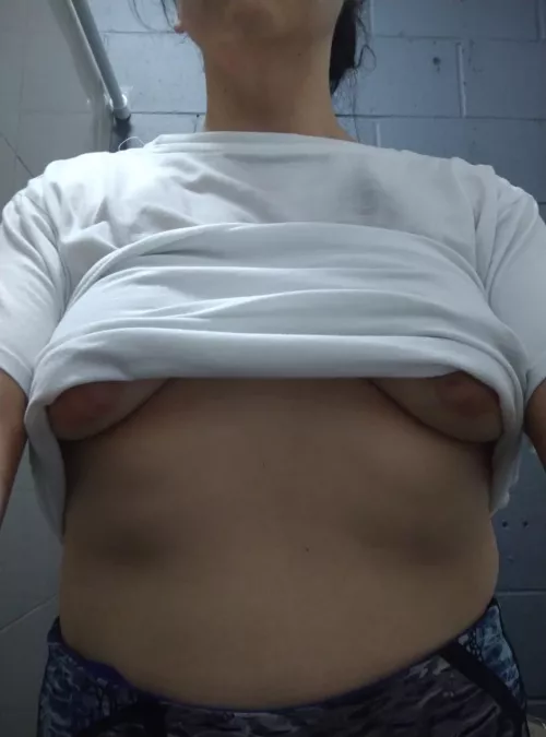 Gym was extra sweaty today...