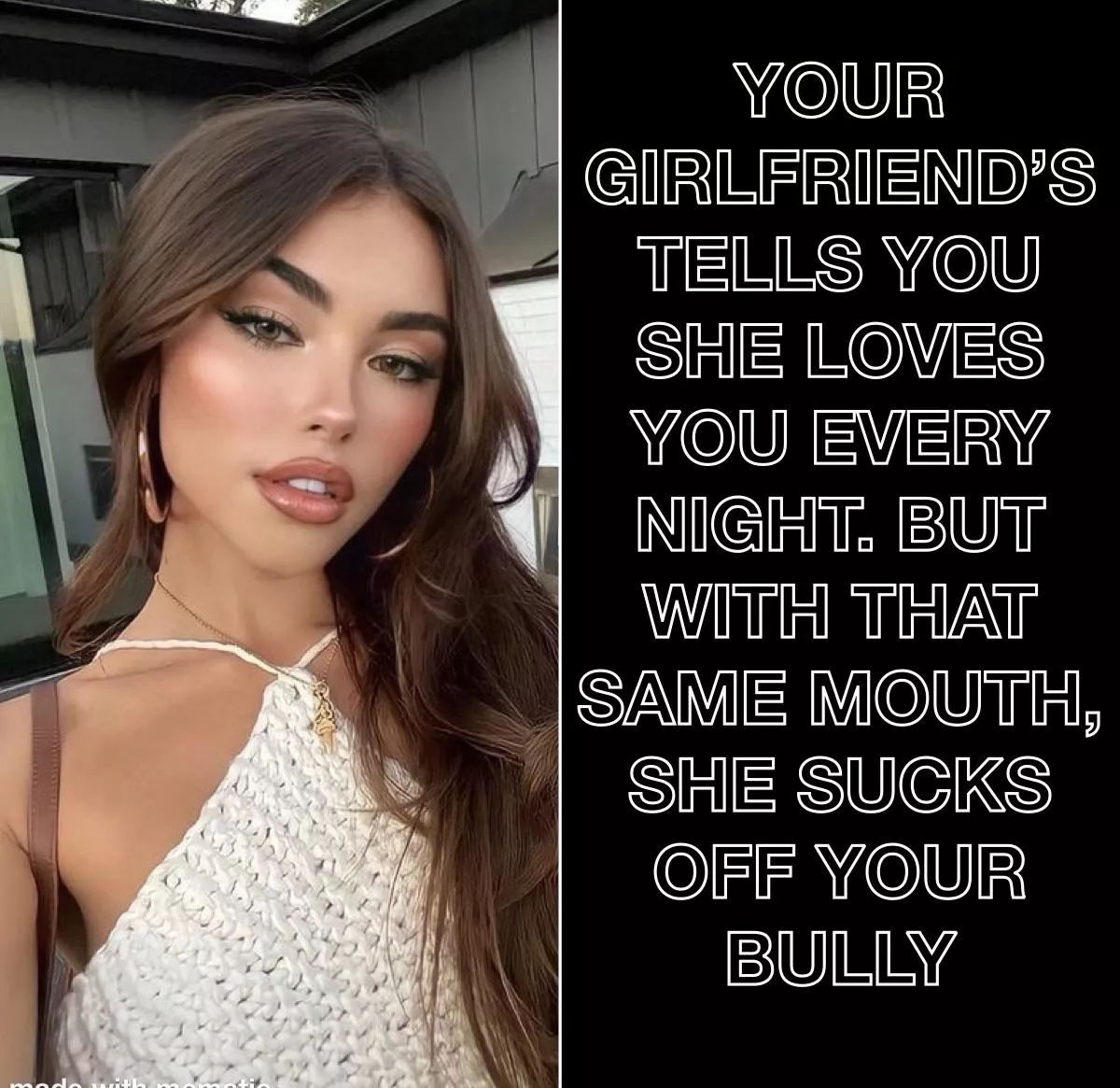 Her mouth does a lot