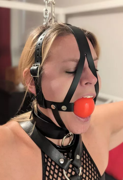 I got this exact gag. Let me know if you wanna see. And how tight u want it