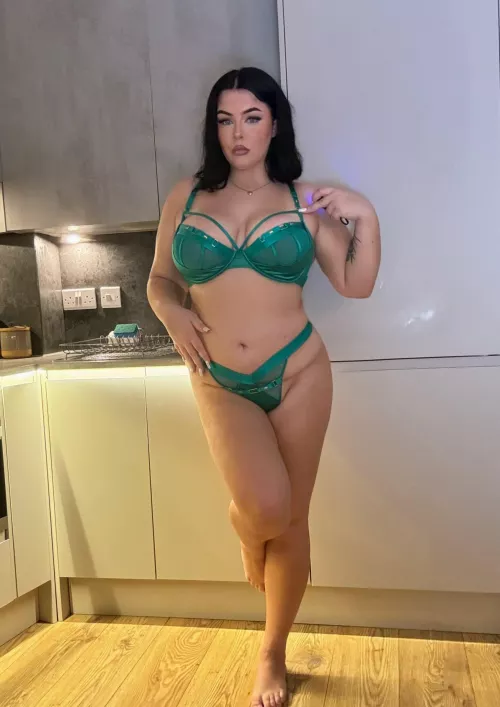 I hope you like my new set of lingerie