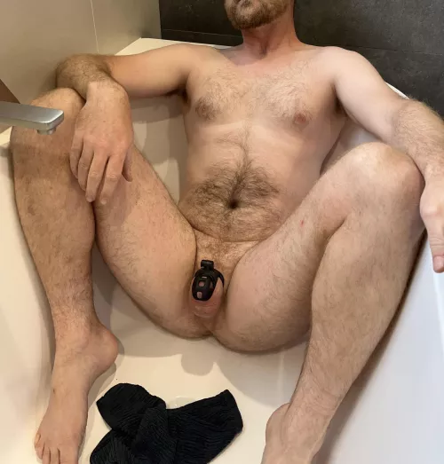 I just love to keep my cock small and controlled