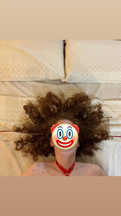 I tried to make a sun with my hair. what do you think?