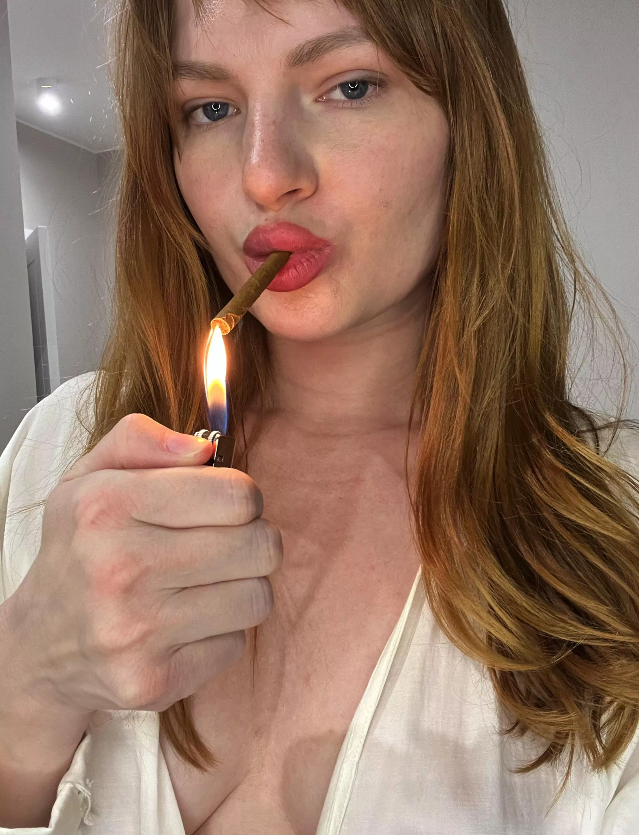 I wouldn't mind smoking with you and chatting