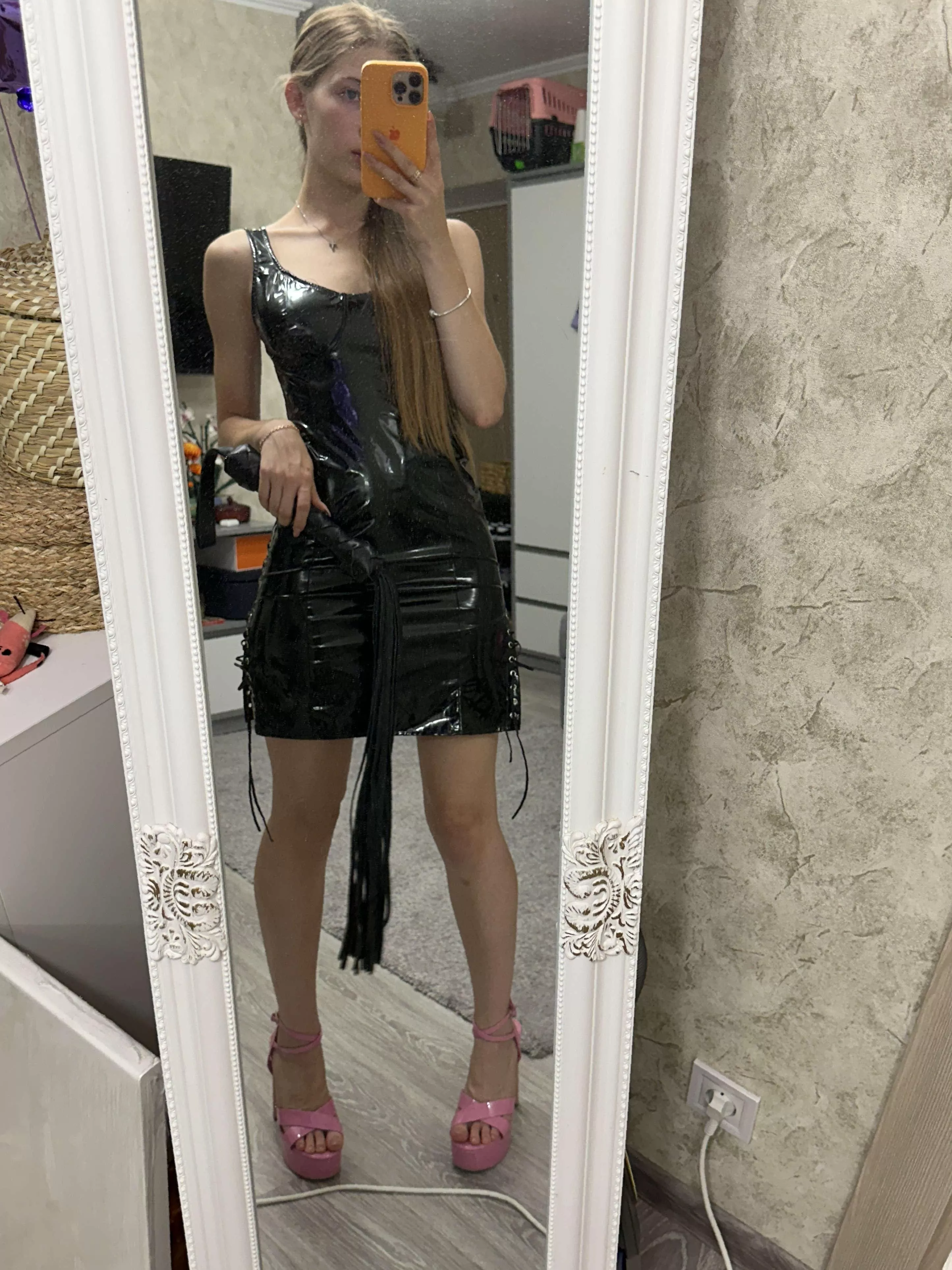 In heels my legs feel so long