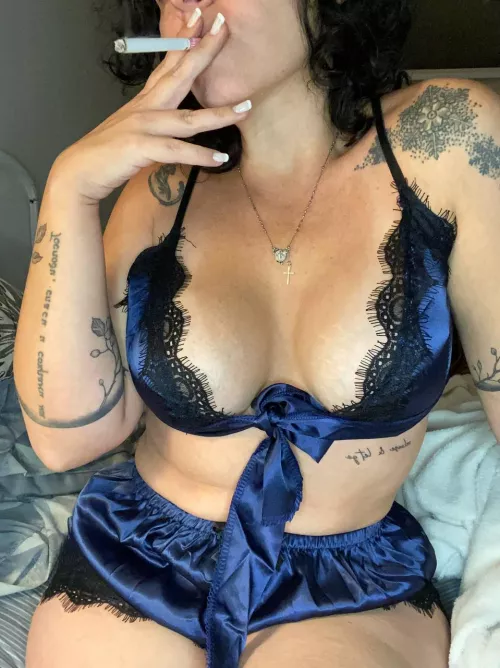 Let's smoke after a good orgasm
