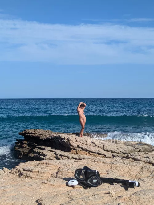 Love being at the beach like this