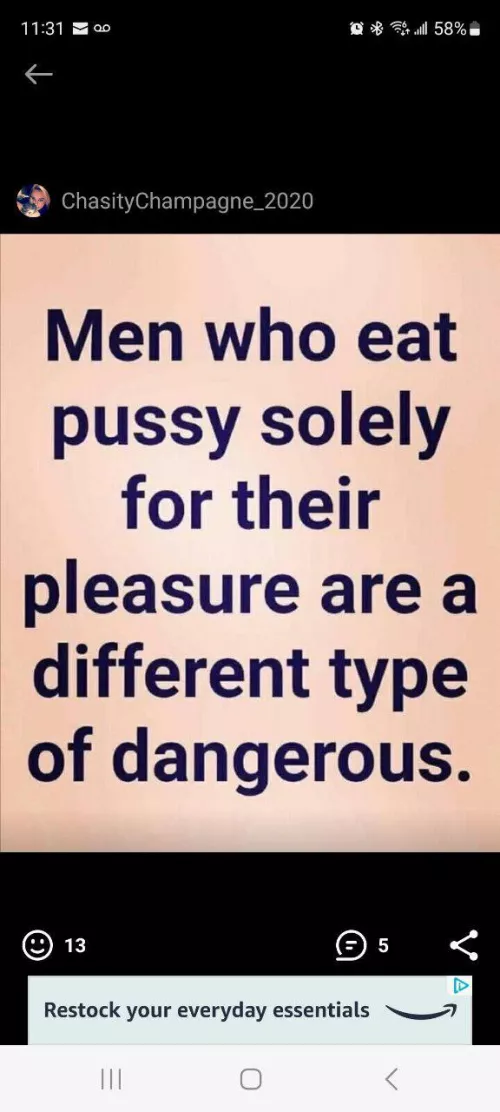 M4F 18+ Female for Daddy to Eat their Sweet Pussy.