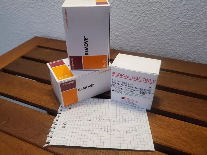 Medical adhesive and Remover