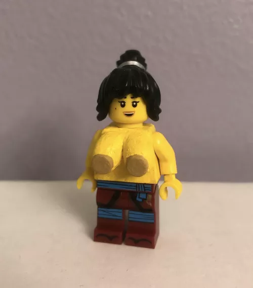 My custom lego rule 34 Nya