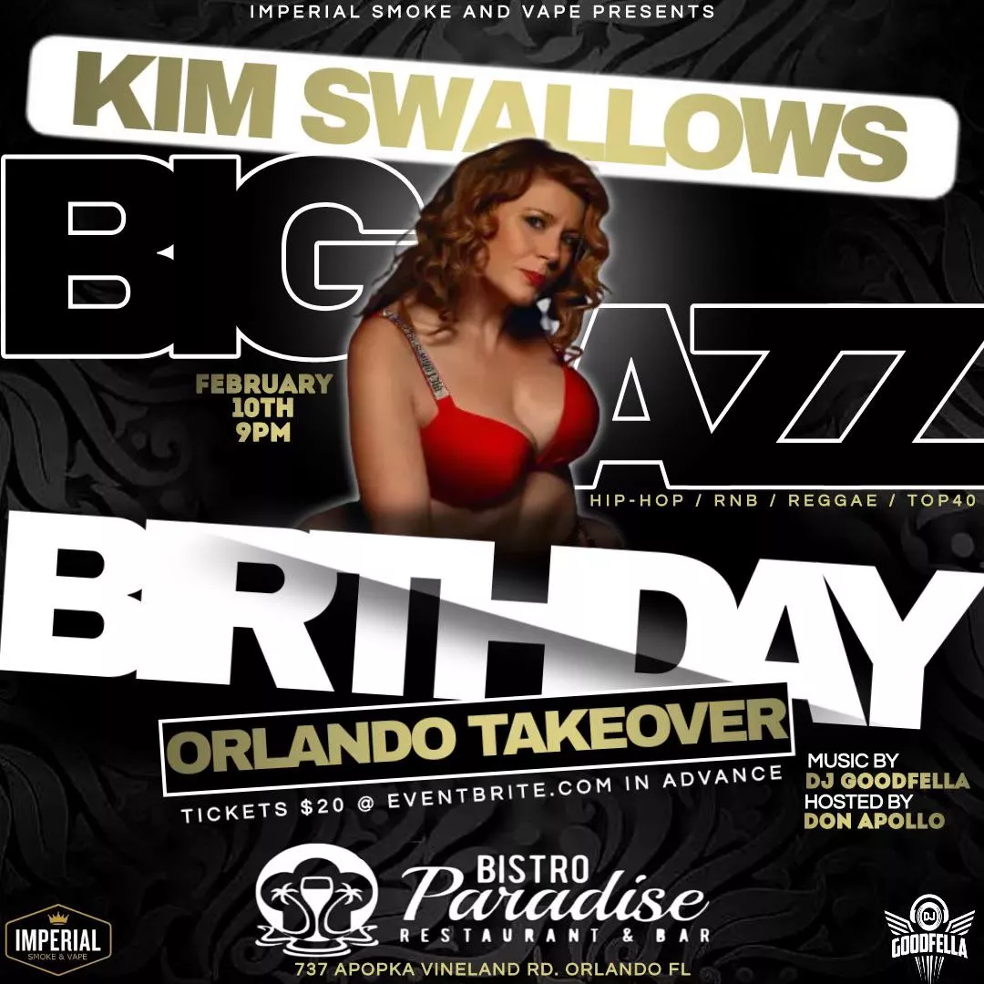Orlando Florida birthday takeover starts today and I will have all my Gloryhole girls with me