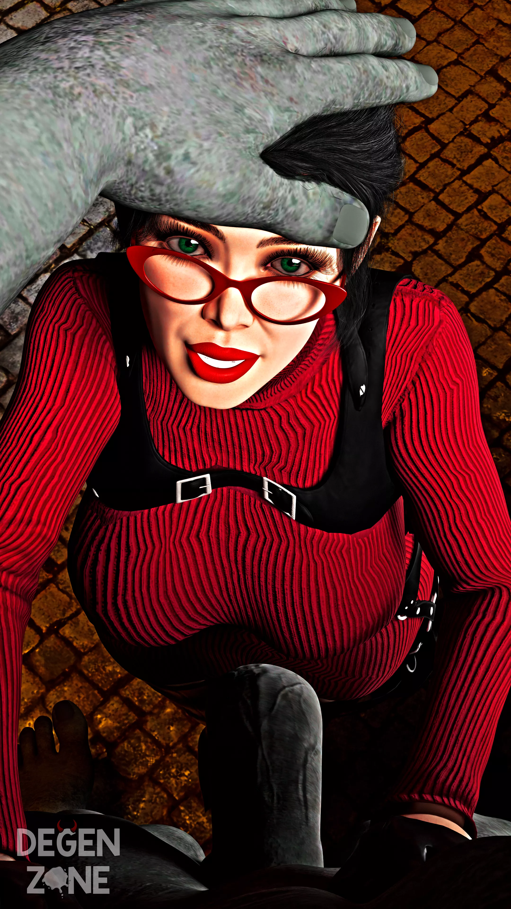 Our OC Cats Halloween in Raccoon City (Catherine Scratch) [Degenzone]