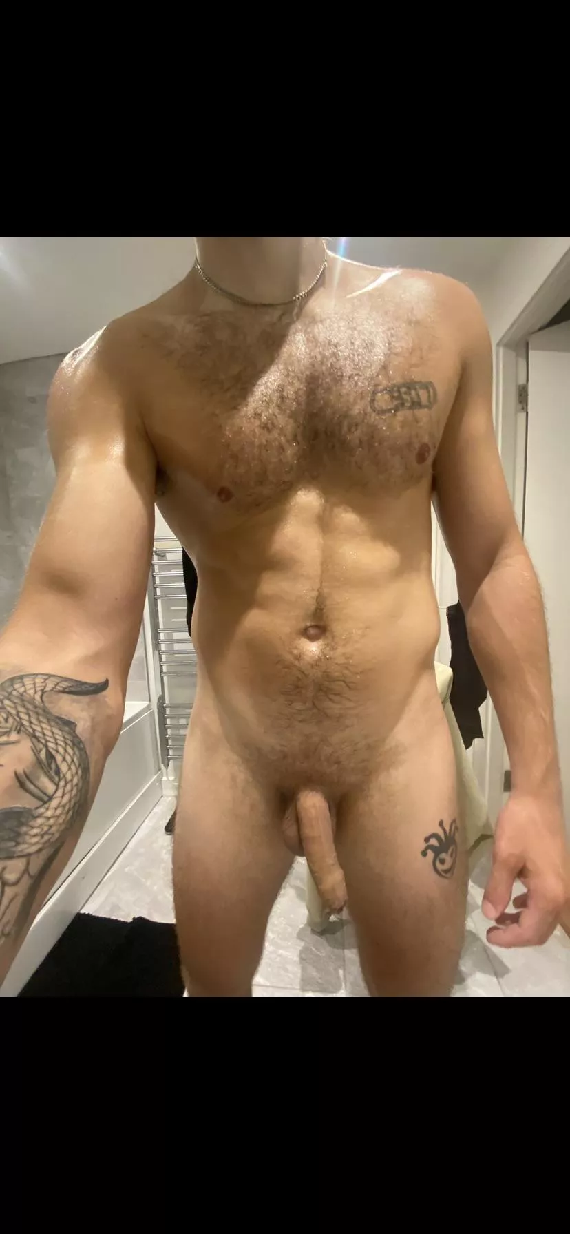 Post gym, get me hard so I can empty my load in you 