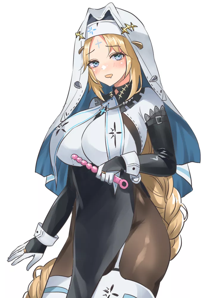 Rapunzel and her toy [Nikke]