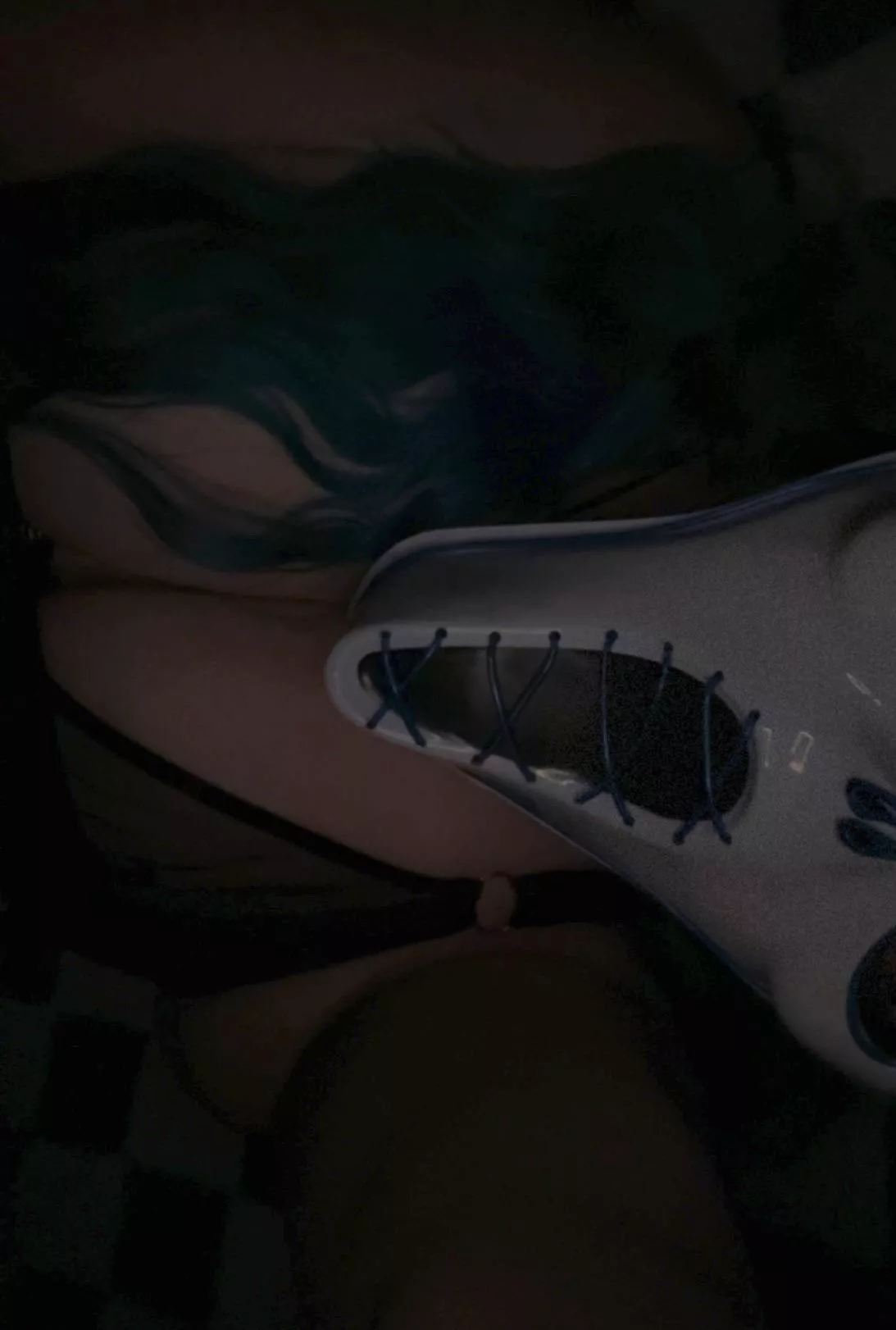 Scary cow for Halloween 