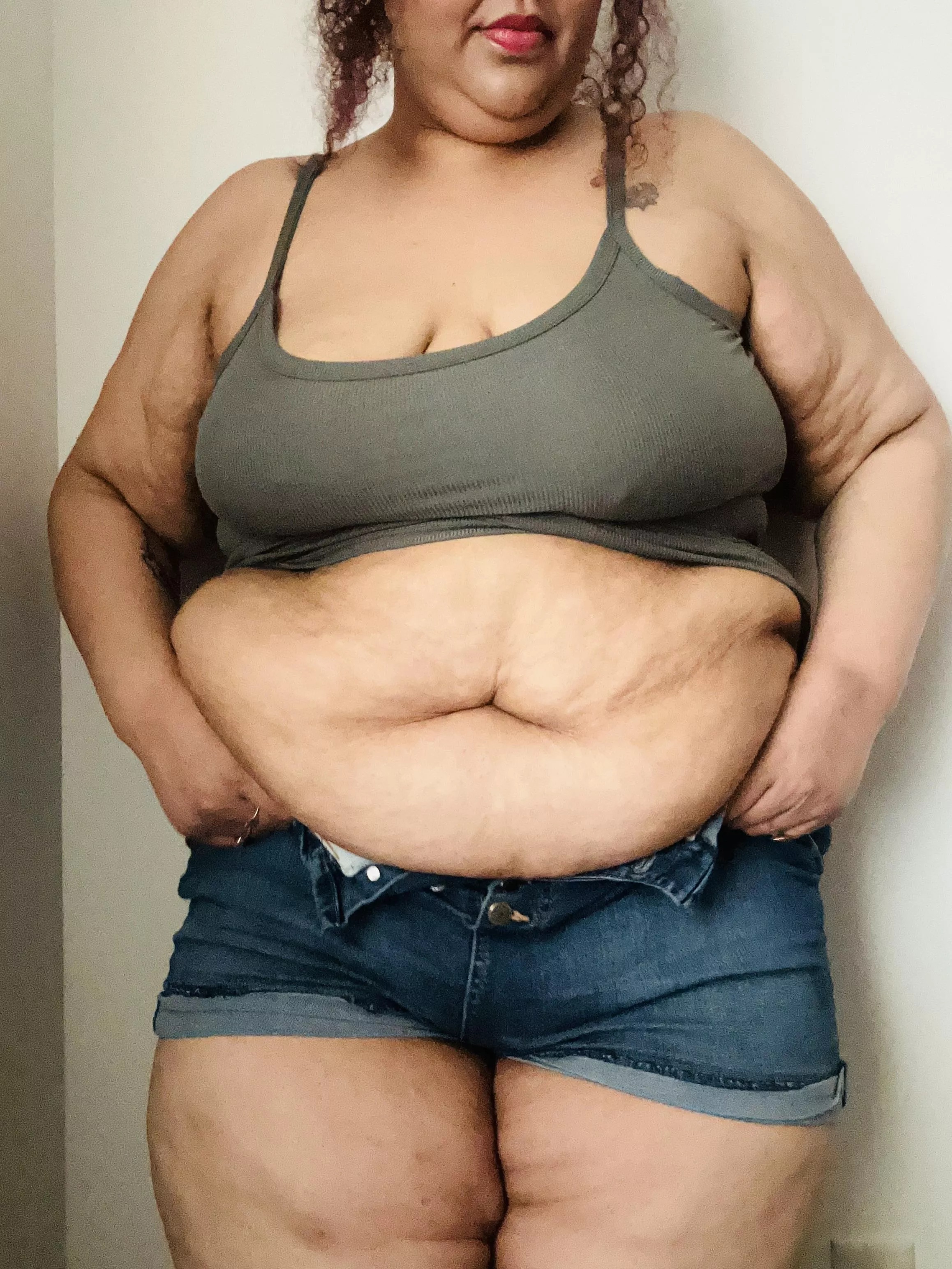 Smother your face in my belly! 