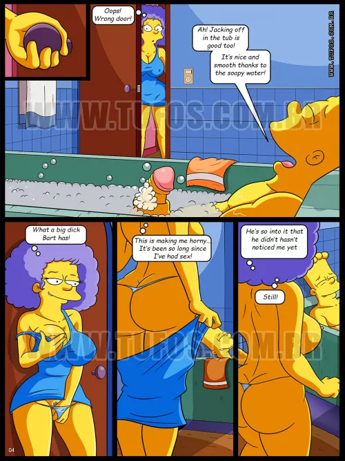 so i was thing we have and continue with the story you can say anyting for this selma has not have sex in 10 years one day. she come and see a college age Bart with the biger cock she ever see