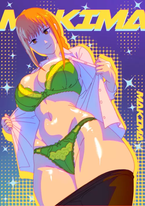 Still feeling sleepy? Makima from chainsawman [Artist Original]