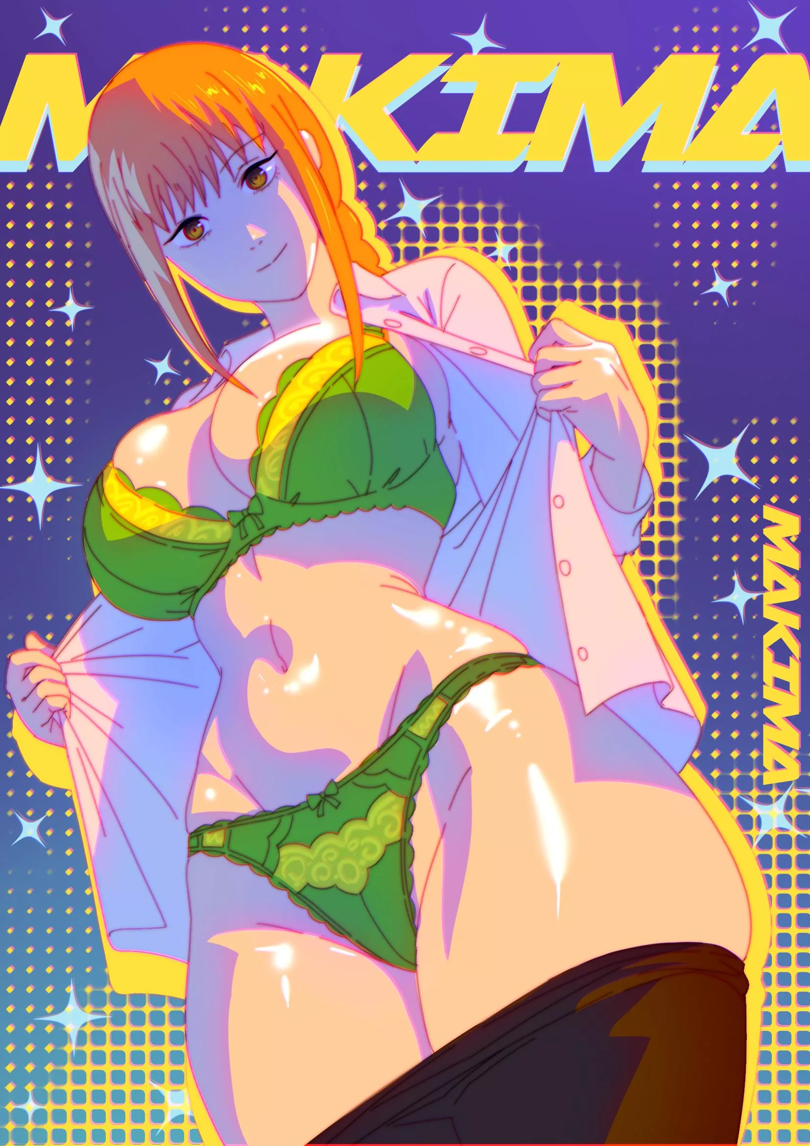 Still feeling sleepy? Makima from chainsawman [Artist Original]