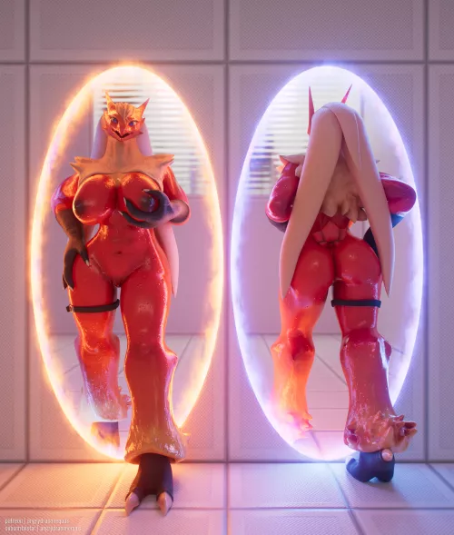 Thinking with portals (angrydraconequus)