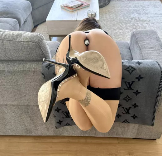 This ass is not just for show, you should spank, eat, and lick it.