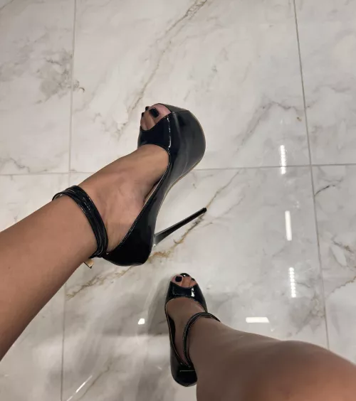 Thrilled to find out my black heels still fit