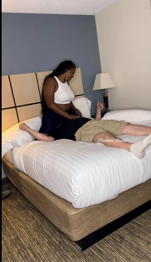 Where else would you be on a Monday evening? 