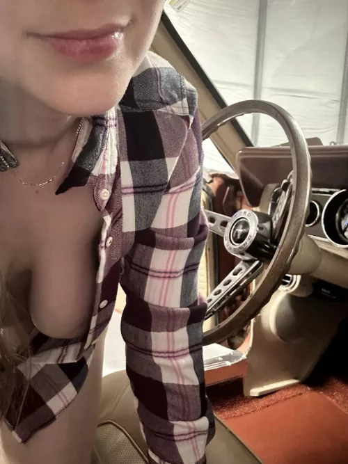 Would this be enough to convince you to go on a drive with me? 😎