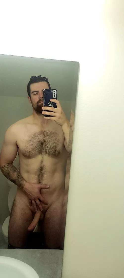 Would you bend over the counter, Or get on your knees?