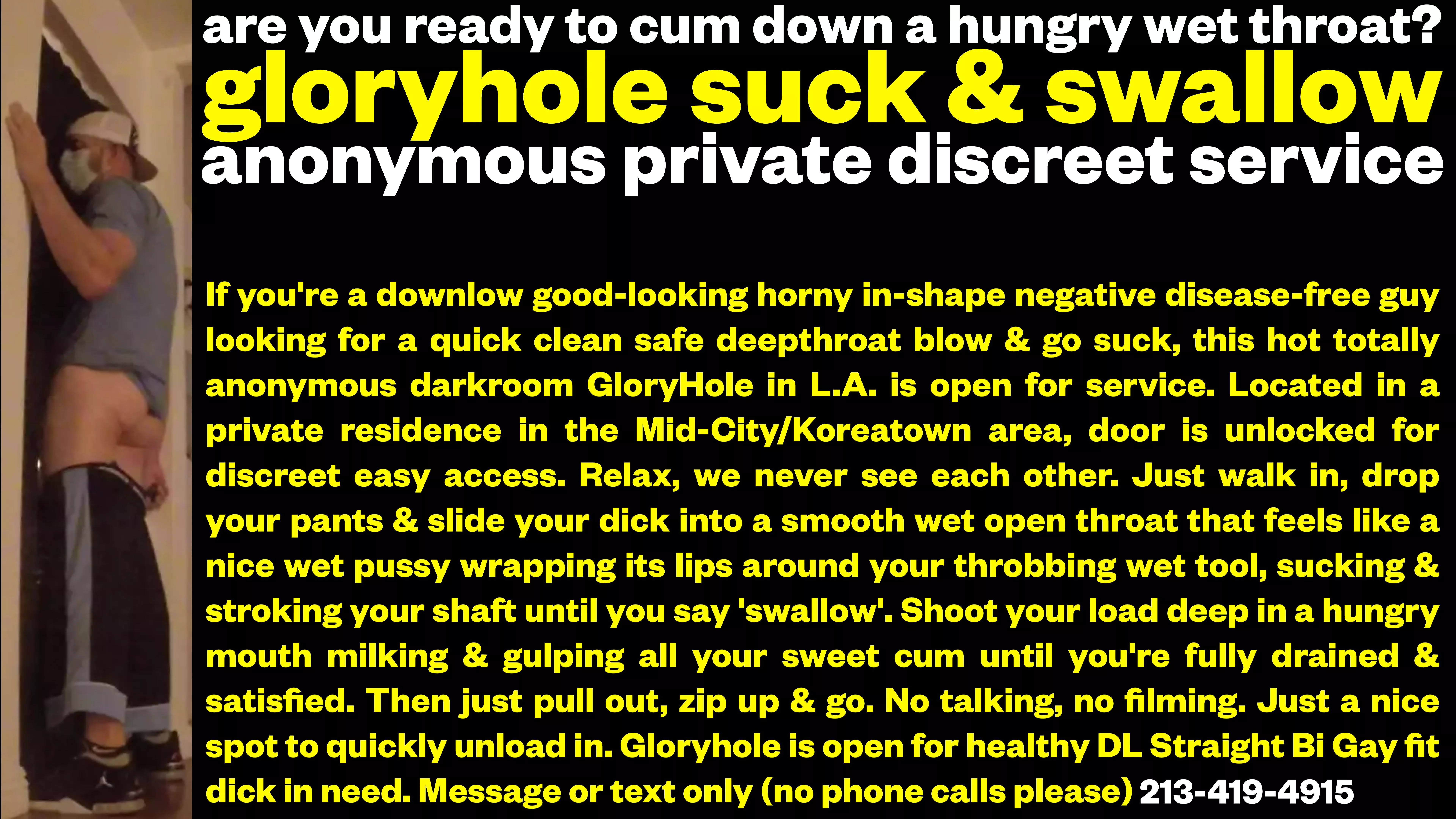 32 #LosAngeles - GloryHole Throat is Open for Service