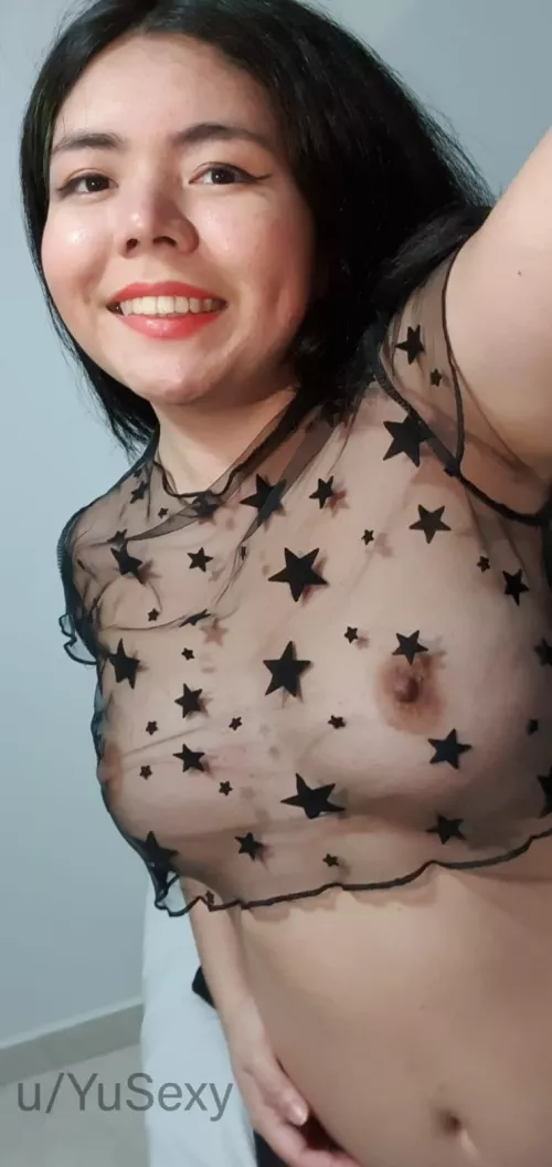 Curte um top transparente?