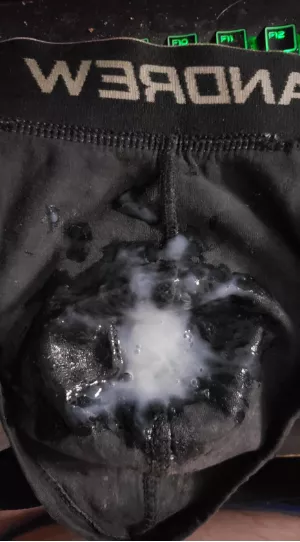 Dirty cum underwear 🩲🫧