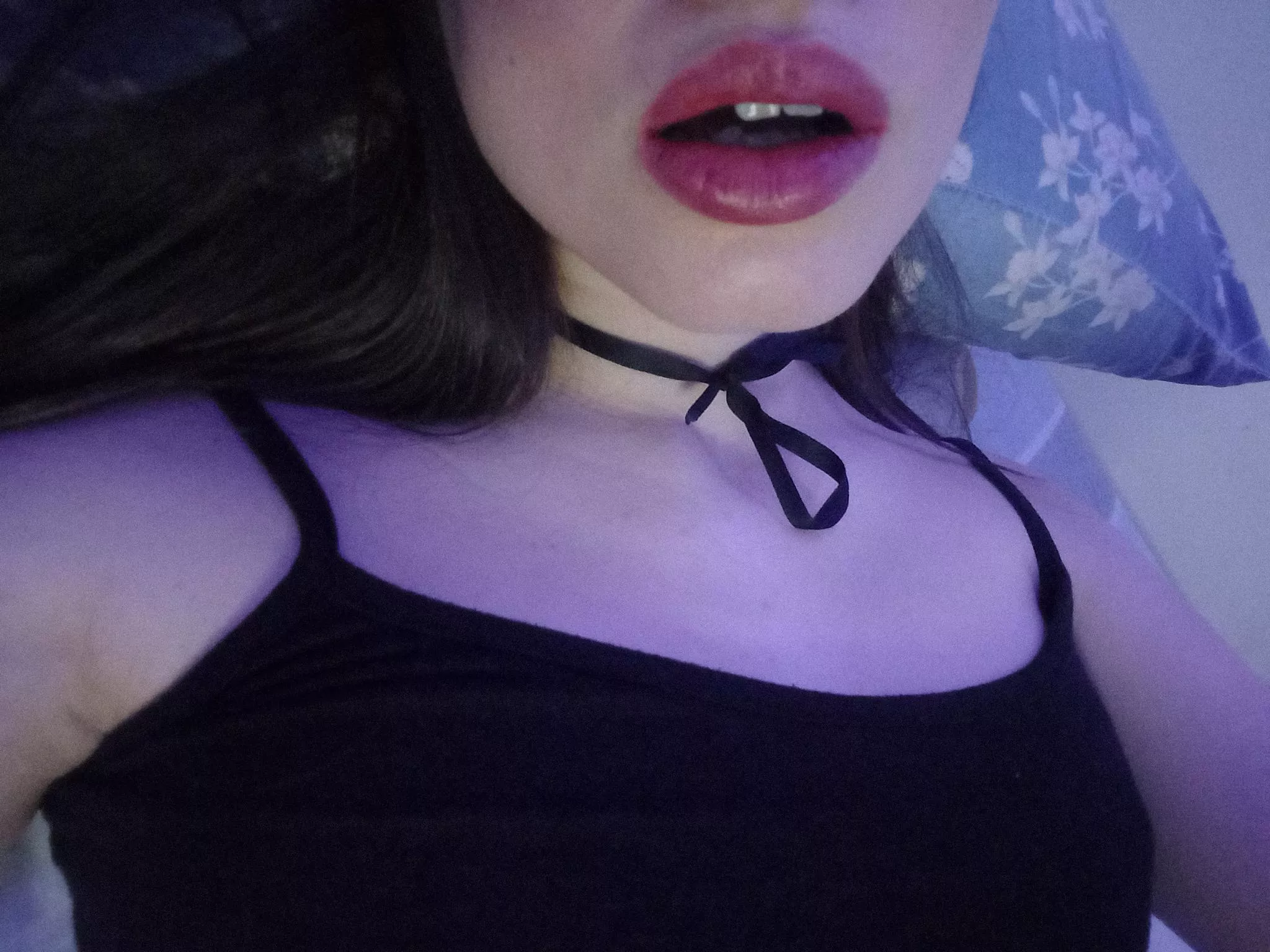 Do you want to feel how soft my lips are?