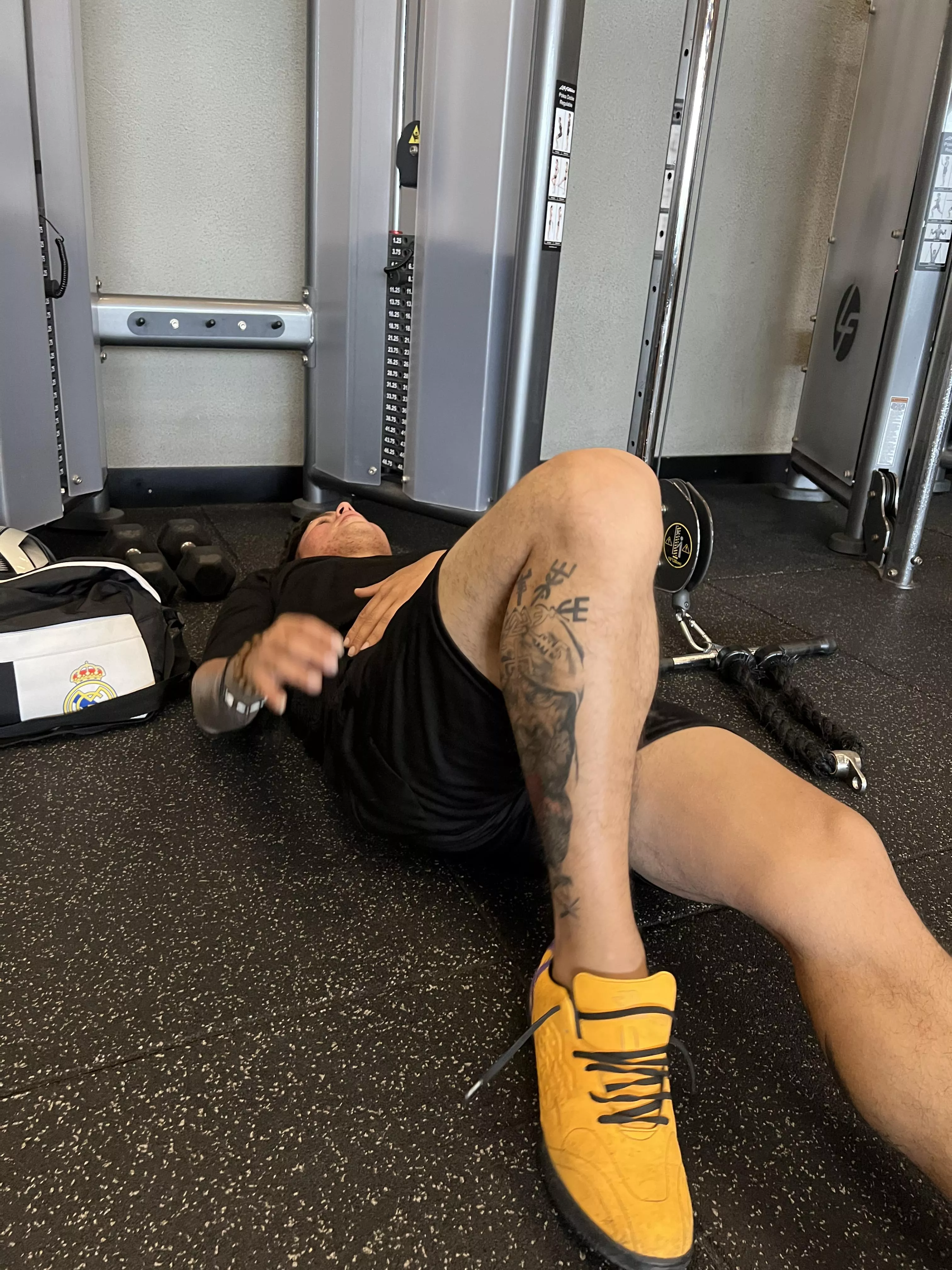 Do you want to smell these shoes? Haha