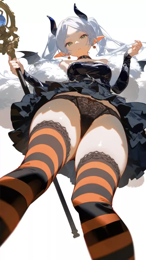 Frieren dressed up for October 32nd