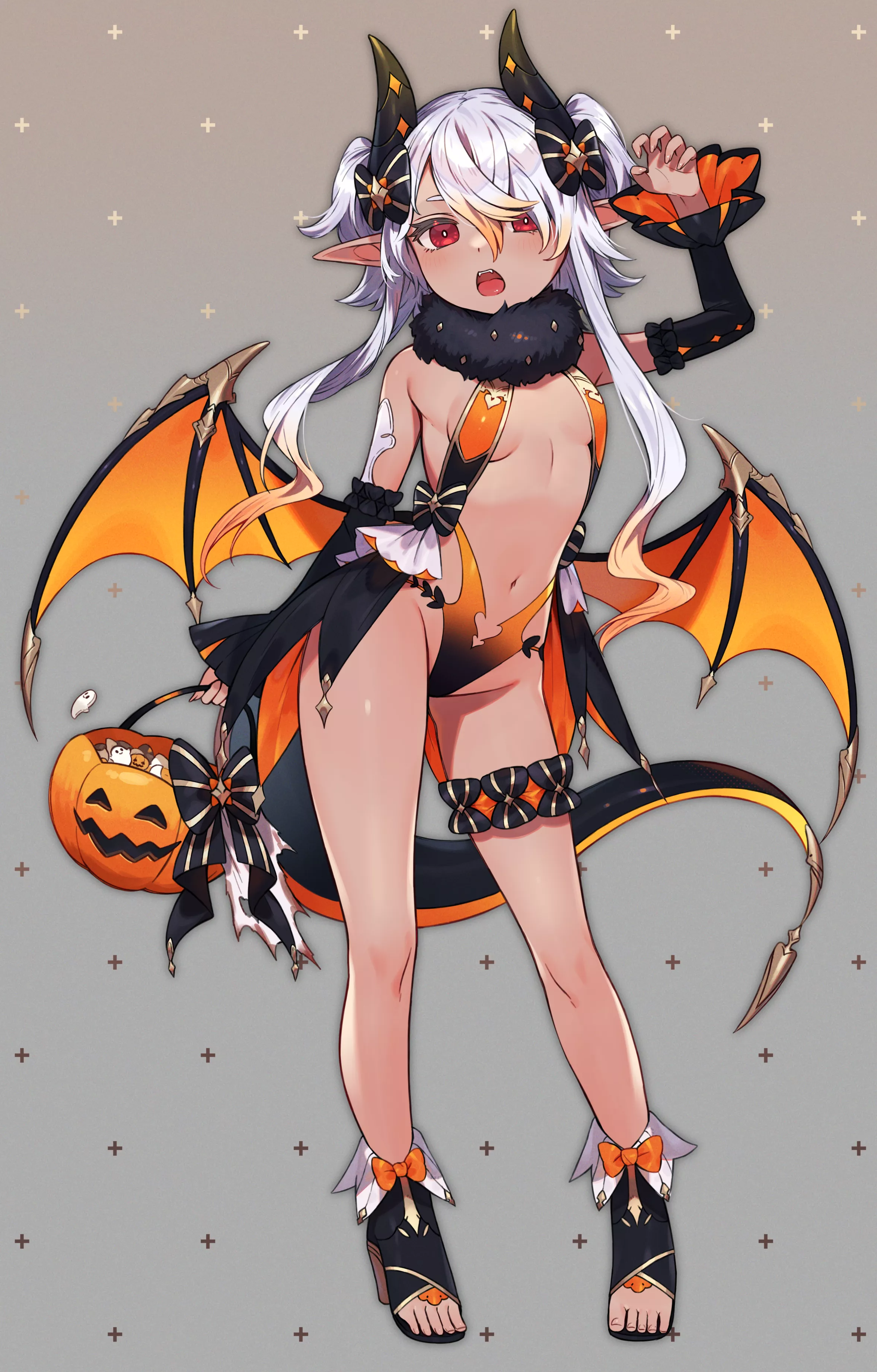 Halloween Dragon Girl [Original]