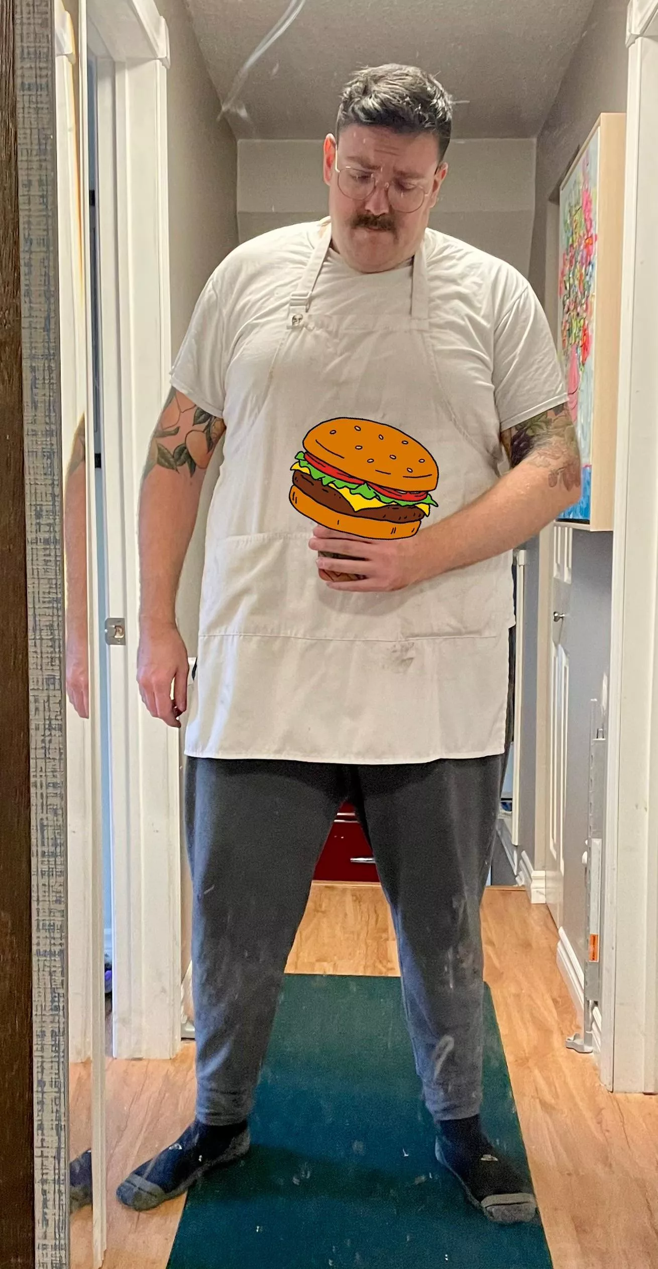 Happy Halloween from this bi dad bear, dressed as his favourite bi dad bear