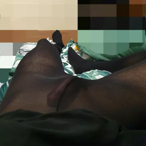 Hiding under my skirt