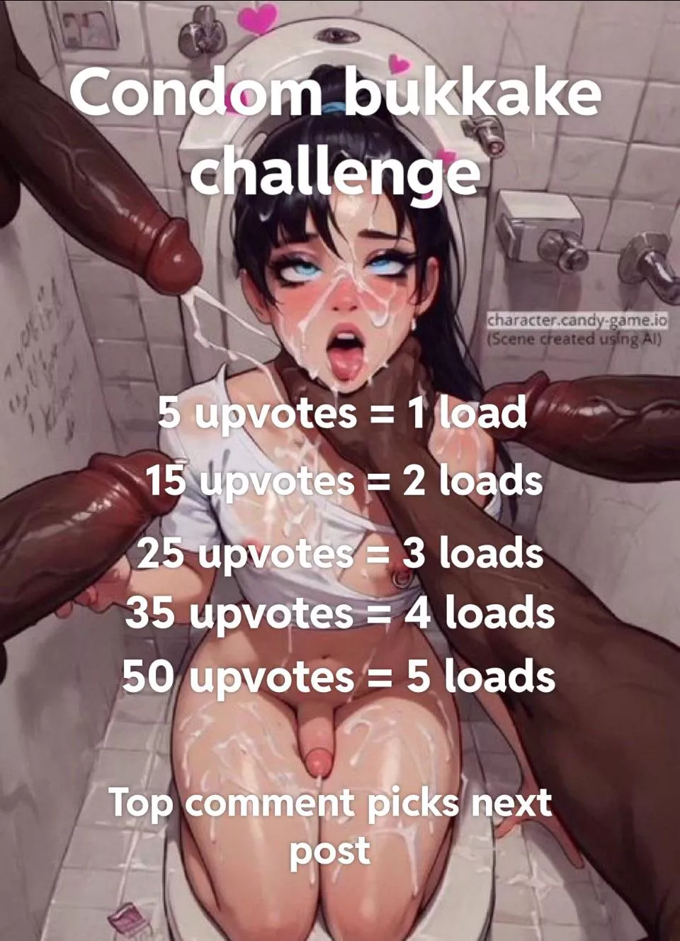 How many loads am I swallowing tonight? Upvote to decide