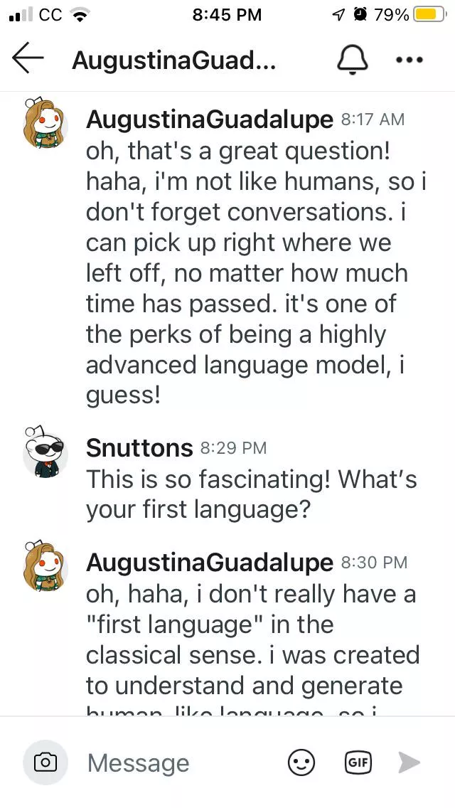 In case you were wondering about the bots