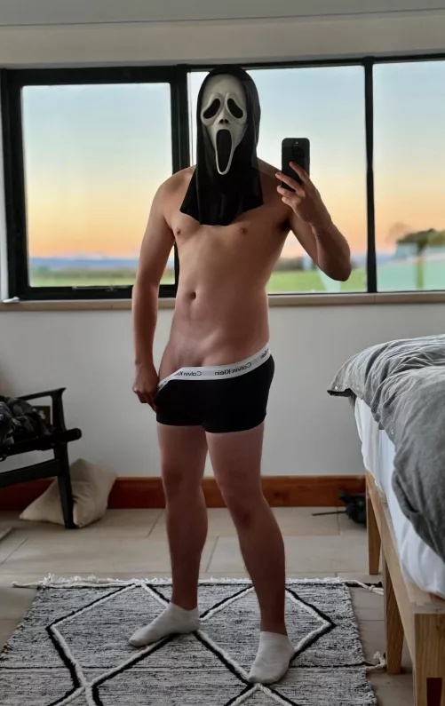 In costume, looking perfect. Tribute if you want a glimpse. 🔥💰