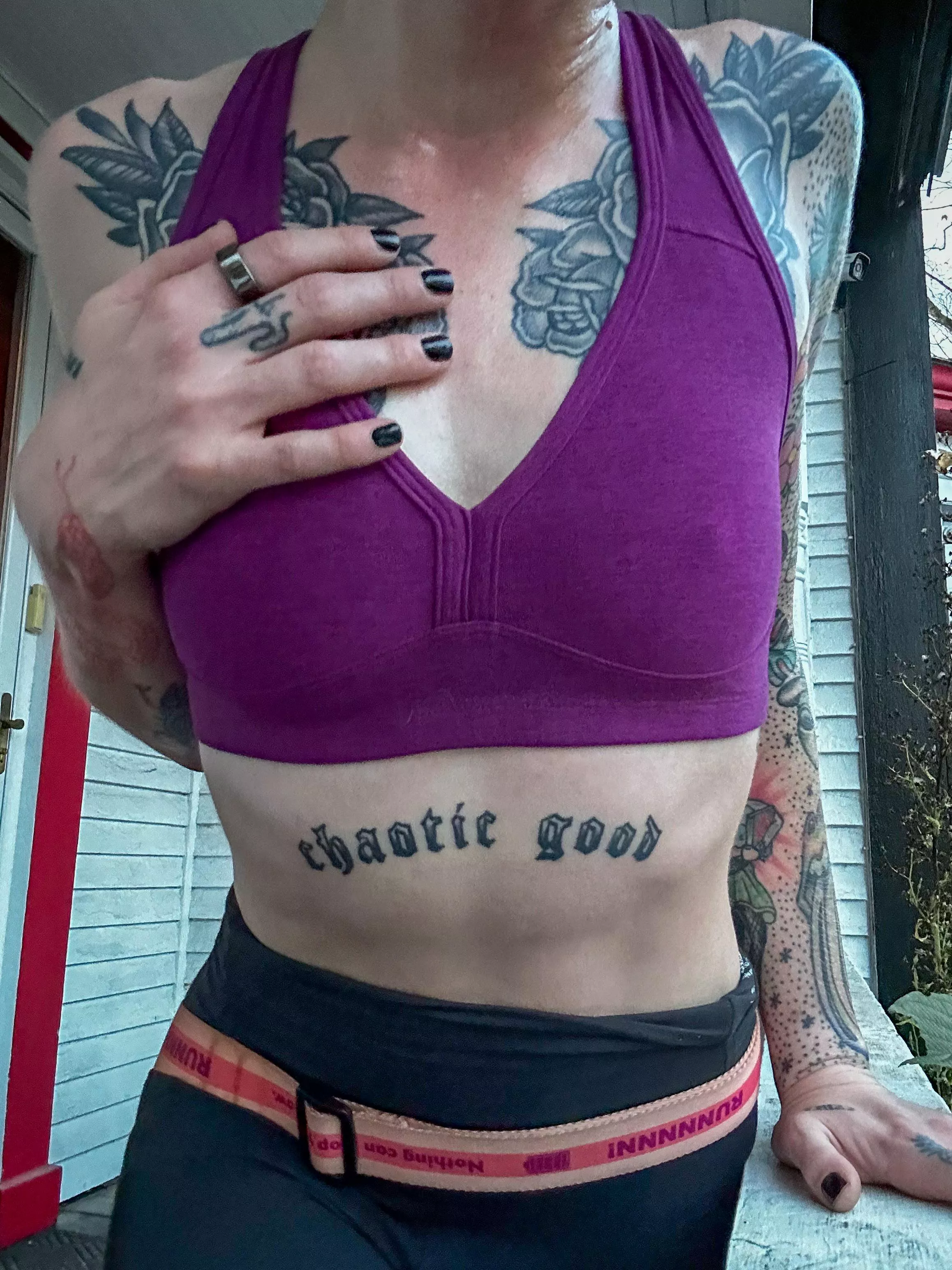 lick the sweat off, won’t ya? 