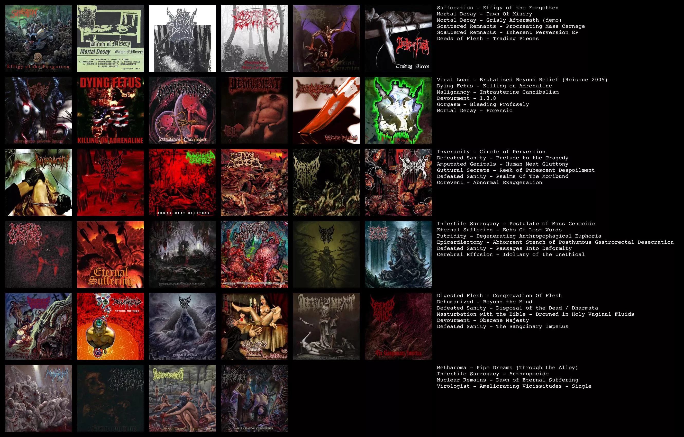 Made a topster of my favorite Bdm releases of every year 