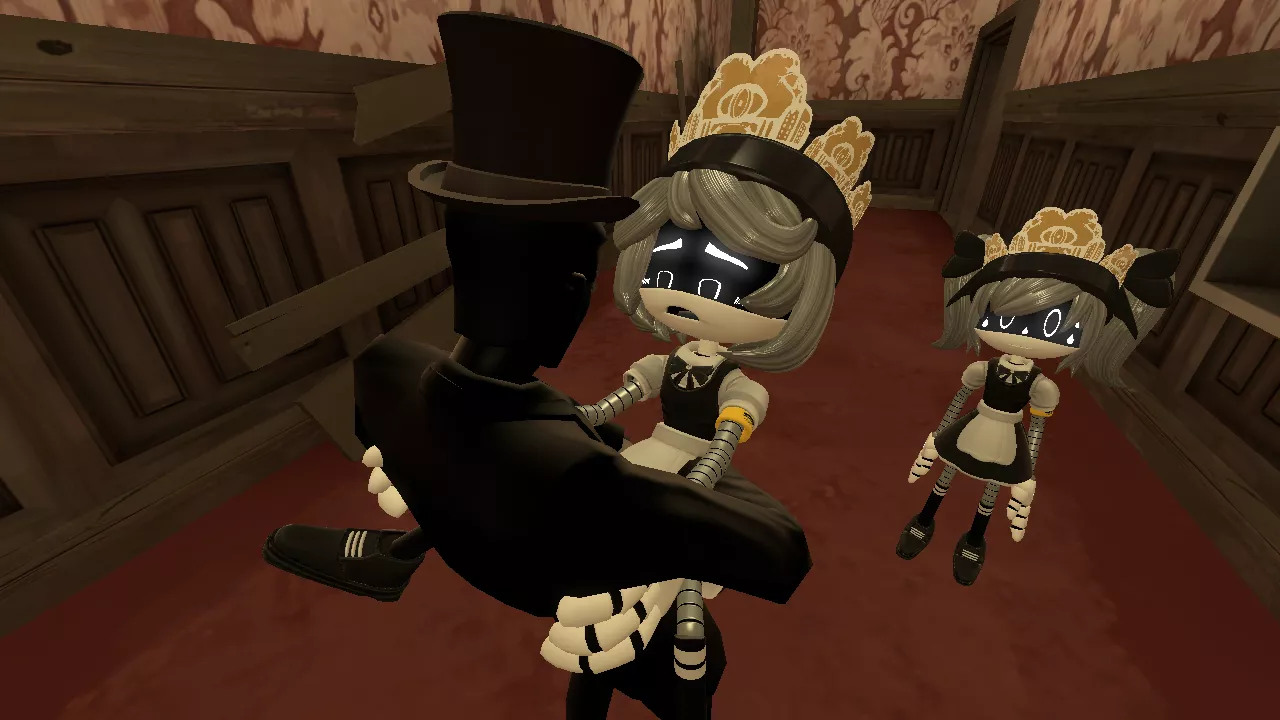 Maid V gets used as a fucktoy by James Elliott. (SFM)