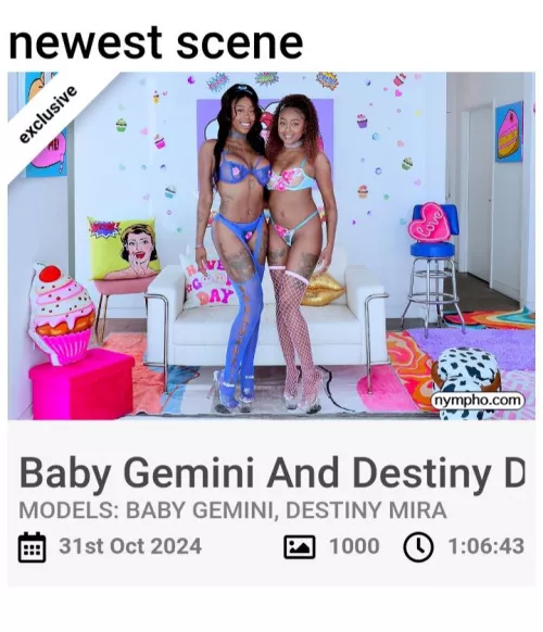 New nympho [Baby Gemini,Destiny Mira]